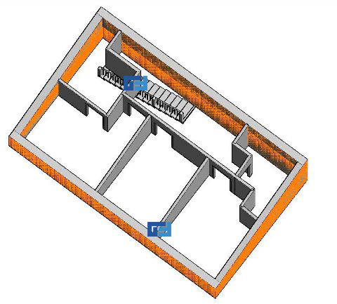 Planimetria camere da letto servizi